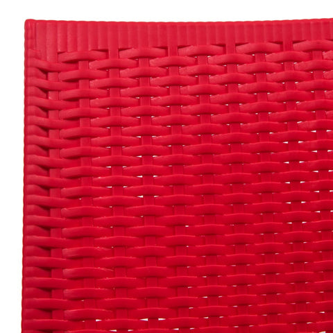Mace Patio Outdoor Dining Chair with Weave Design in Polypropylene