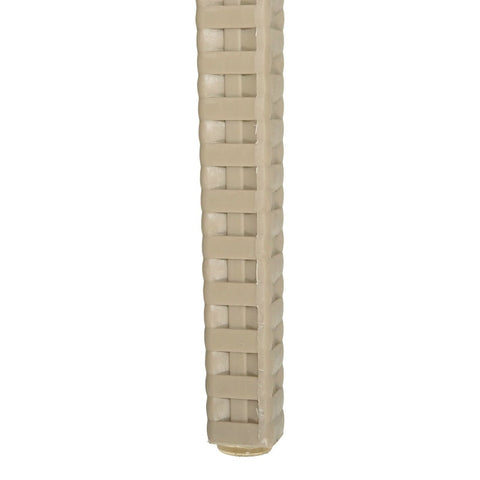 Mace Patio Outdoor Dining Chair with Weave Design in Polypropylene