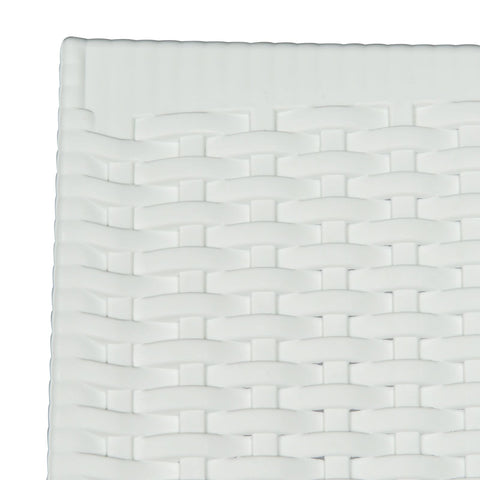 Mace Patio Outdoor Dining Chair with Weave Design in Polypropylene
