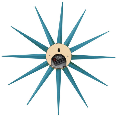 Maxi Modern Design Metal Star Silent Non-Ticking Wall Clock