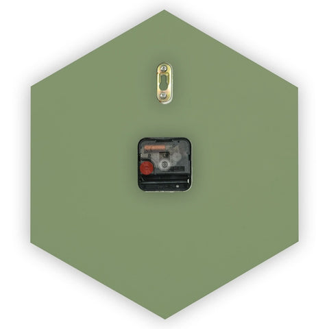 Manchester Modern hexagon Silent Non-Ticking Wall Clock