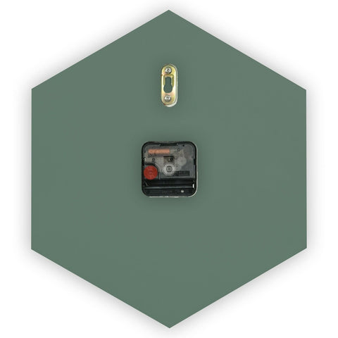 Manchester Modern hexagon Silent Non-Ticking Wall Clock