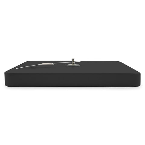 Manchester Modern Square Silent Non-Ticking Wall Clock