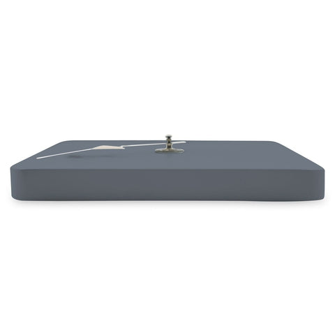 Manchester Modern Square Silent Non-Ticking Wall Clock