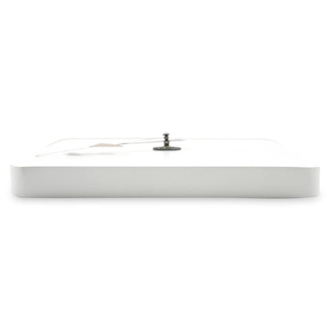 Manchester Modern Square Silent Non-Ticking Wall Clock