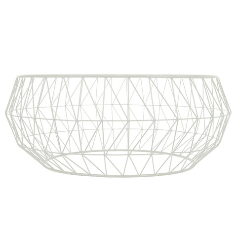 Malibu Modern Round Glass Top Coffee Table With Chrome Base