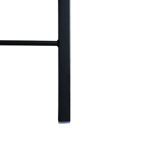 Menno Modern Acrylic Folding Chair with Stainless Steel Frame Set of 4