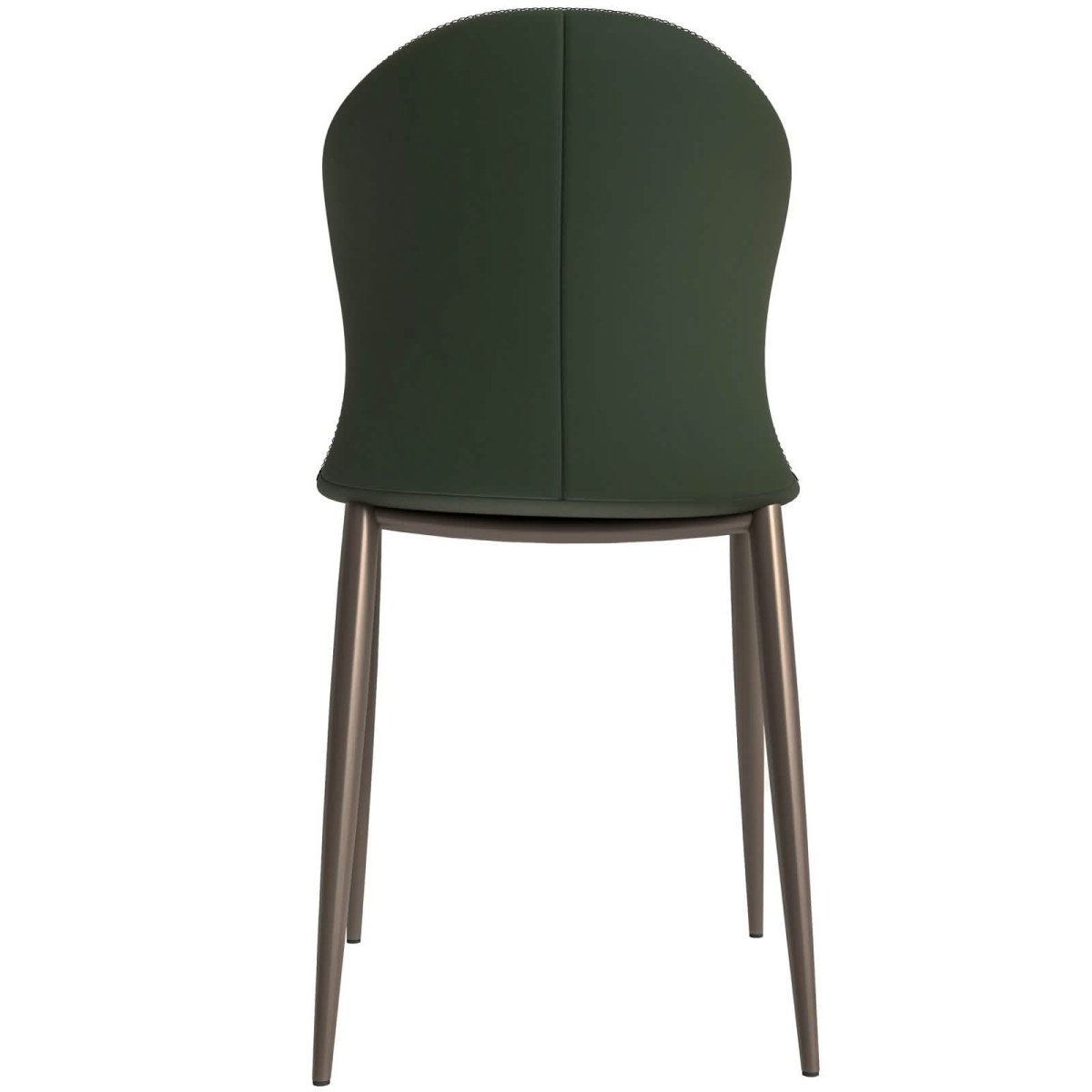 Mosaic Dining Chair Upholstered Fabric Foam Cushioned Chair with Metal Legs