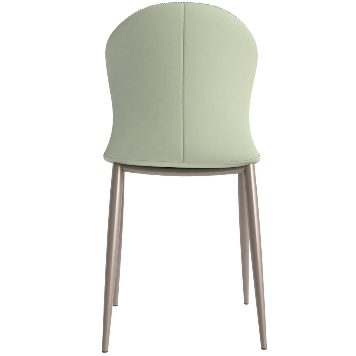 Mosaic Dining Chair Upholstered Fabric Foam Cushioned Chair with Metal Legs