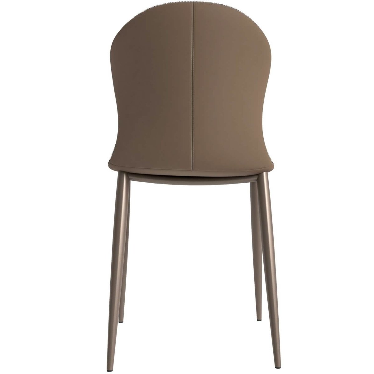 Mosaic Dining Chair Upholstered Fabric Foam Cushioned Chair with Metal Legs