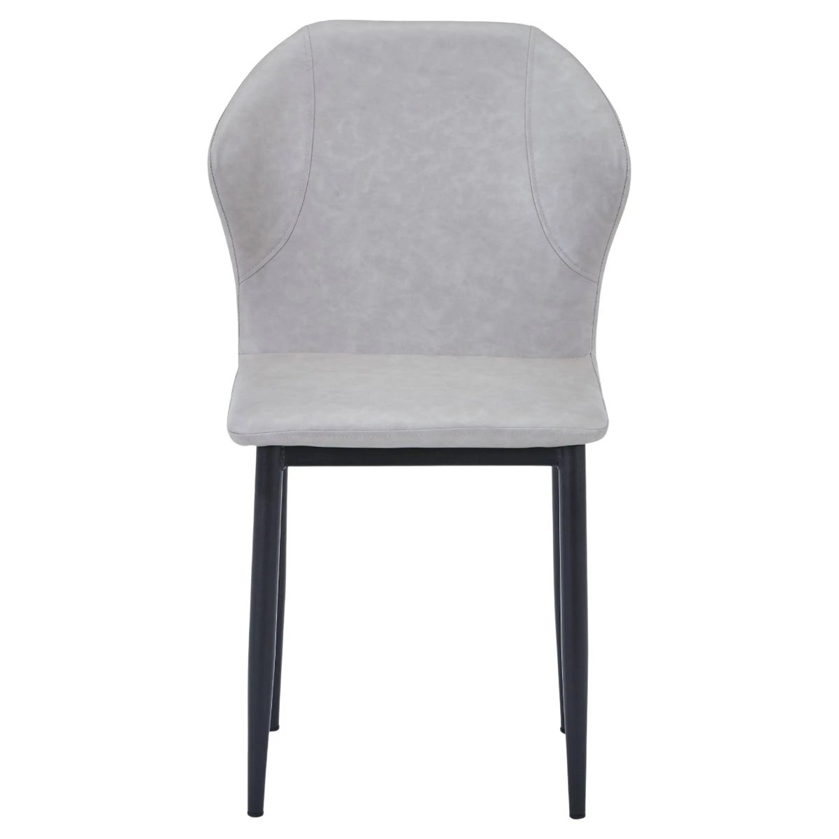 Mosaic Modern Dining Chair Upholstered Fabric Accent Chair with Curved Back