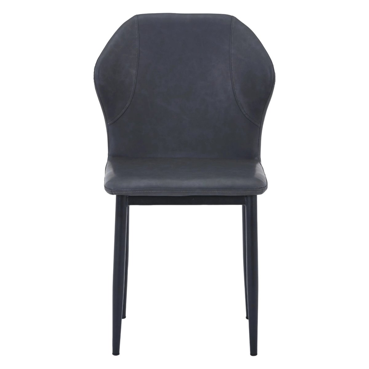 Mosaic Modern Dining Chair Upholstered Fabric Accent Chair with Curved Back