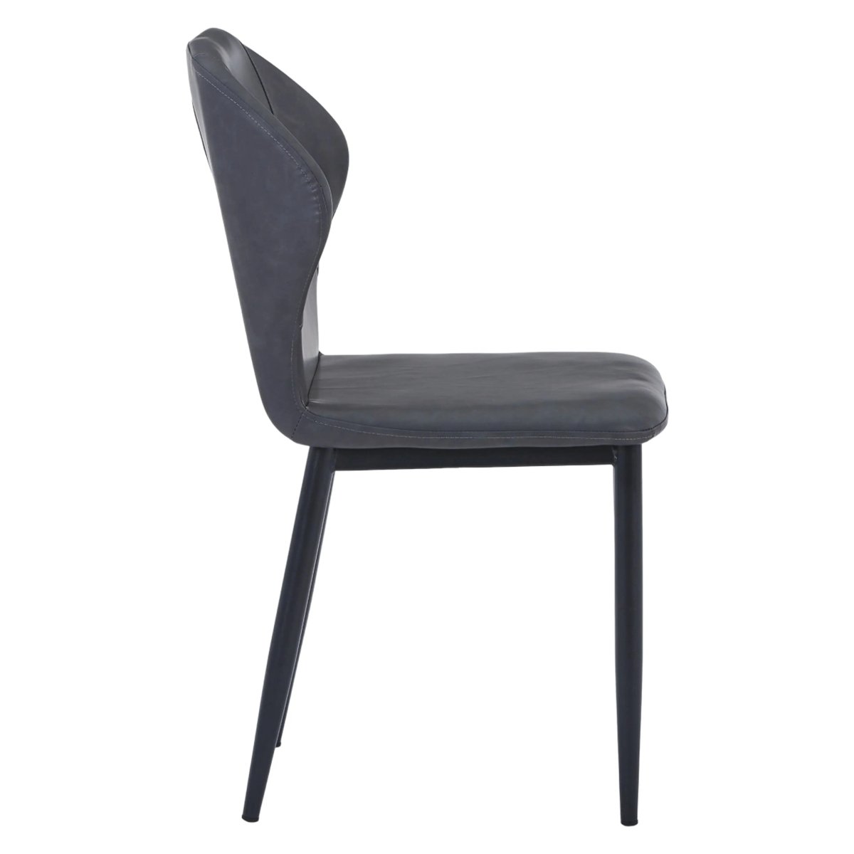 Mosaic Modern Dining Chair Upholstered Fabric Accent Chair with Curved Back