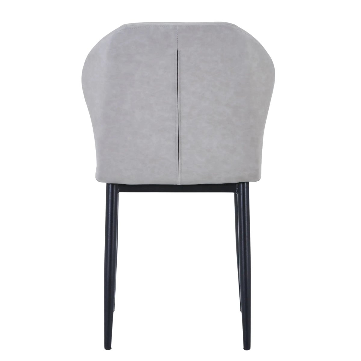 Mosaic Modern Dining Chair Upholstered Fabric Accent Chair with Curved Back