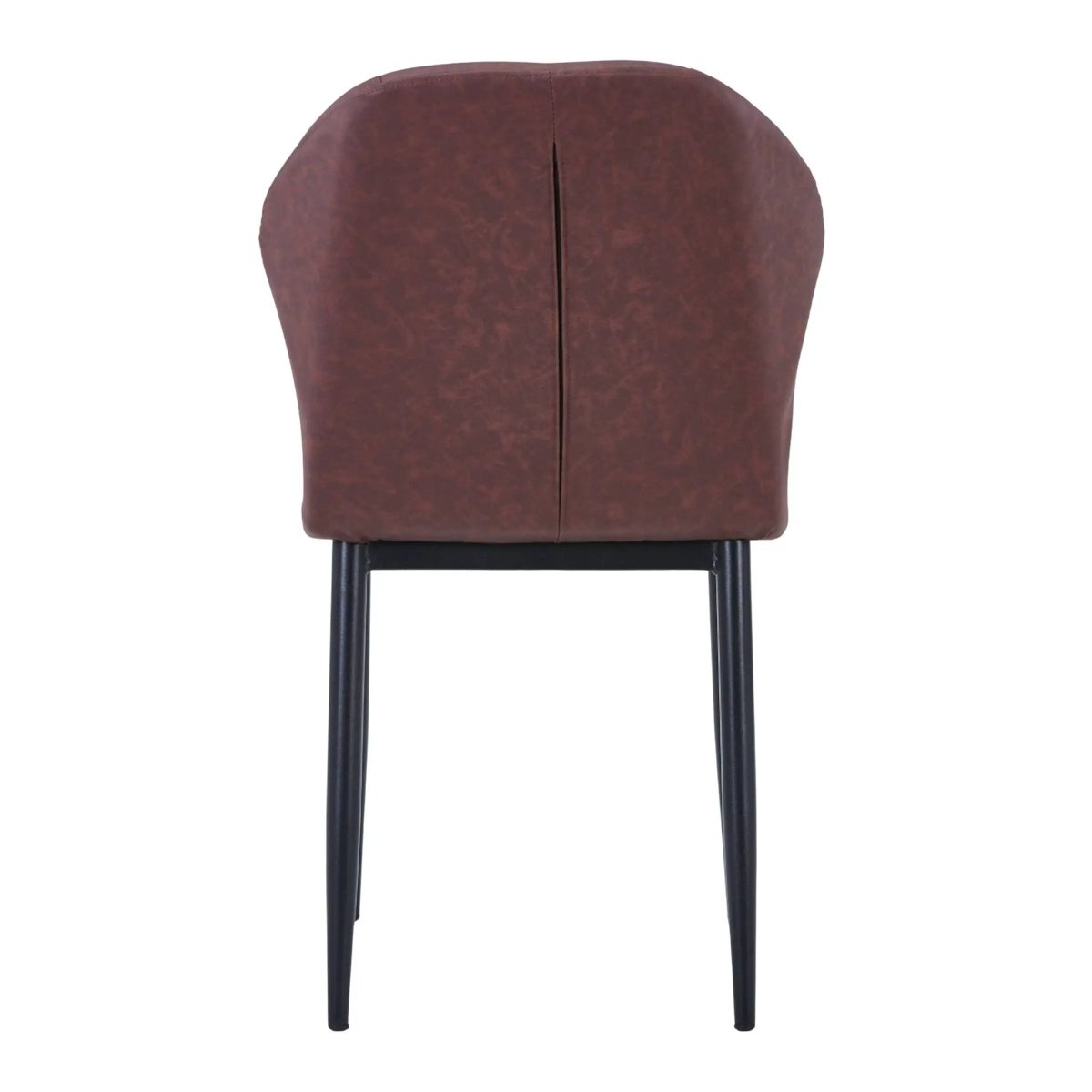 Mosaic Modern Dining Chair Upholstered Fabric Accent Chair with Curved Back