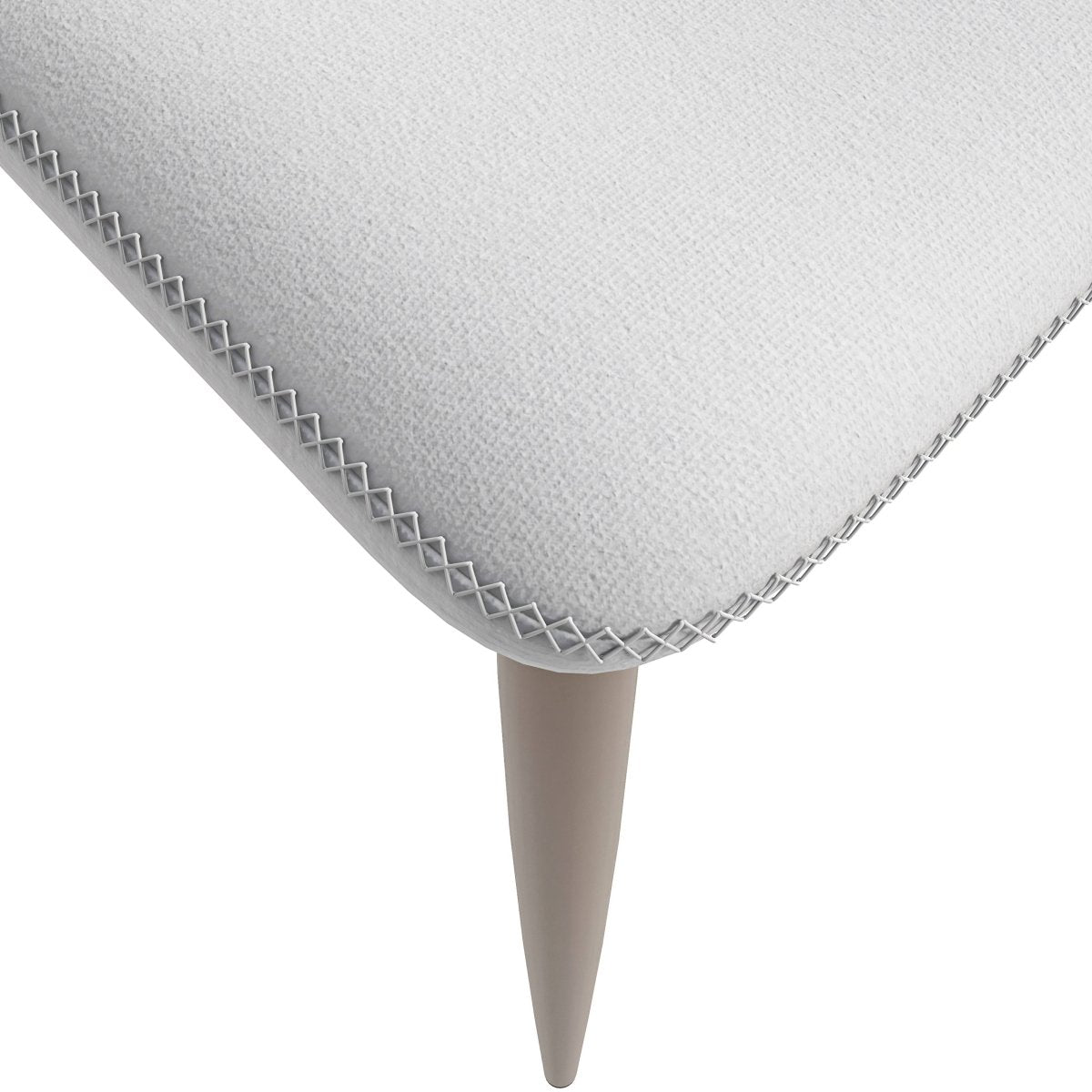 Mosaic Modern Dining Chair Upholstered Leather Vinyl Accent Chair with Curved Back