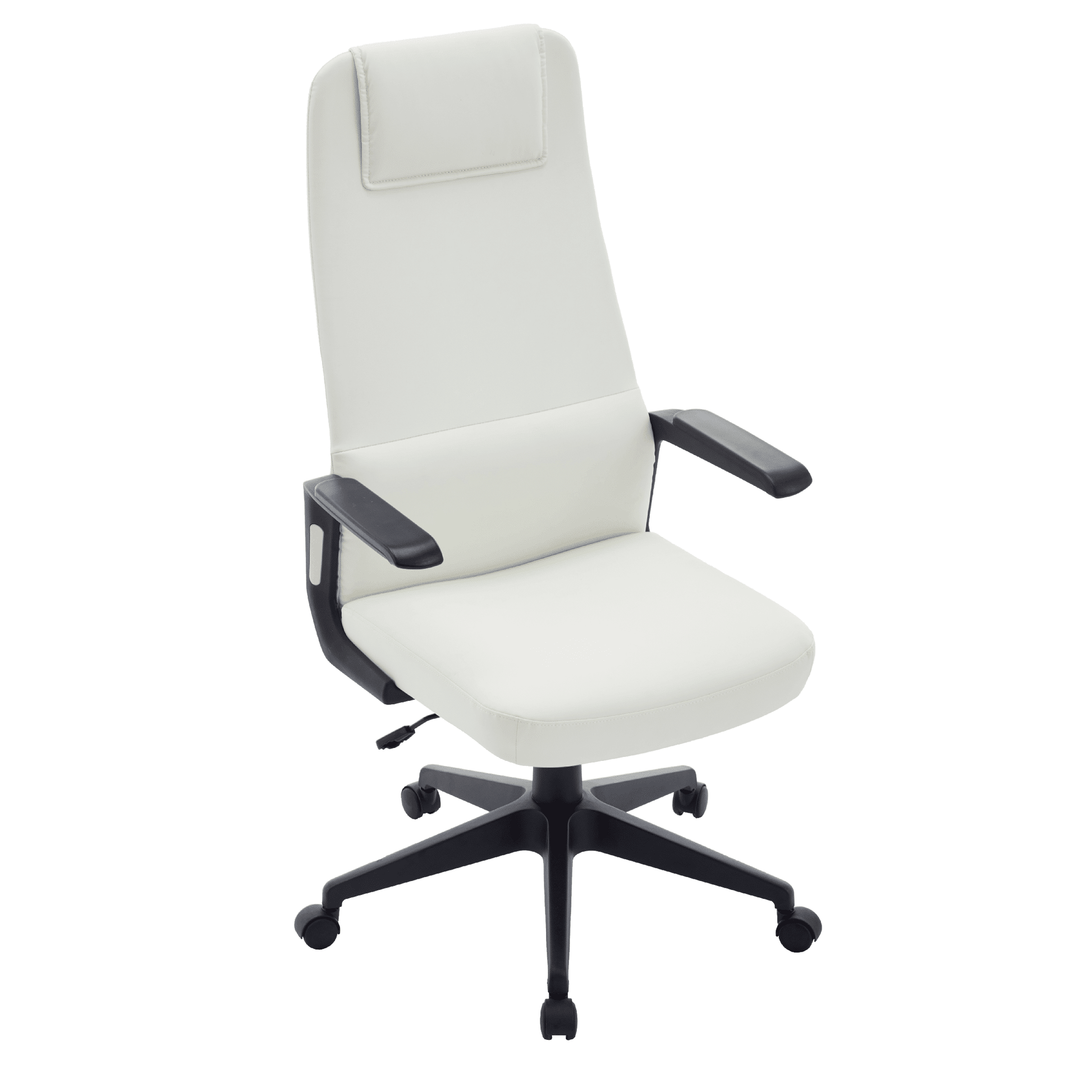 Nexa High - Back Conference Office Chair in Leather/Polyester Adjustable Height Swivel and Tilt