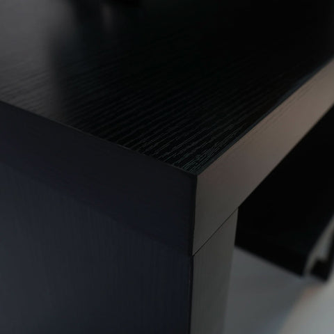 Orford Mid-Century Modern TV Stand with MDF Shelves and Powder Coated Iron Legs for Living Room