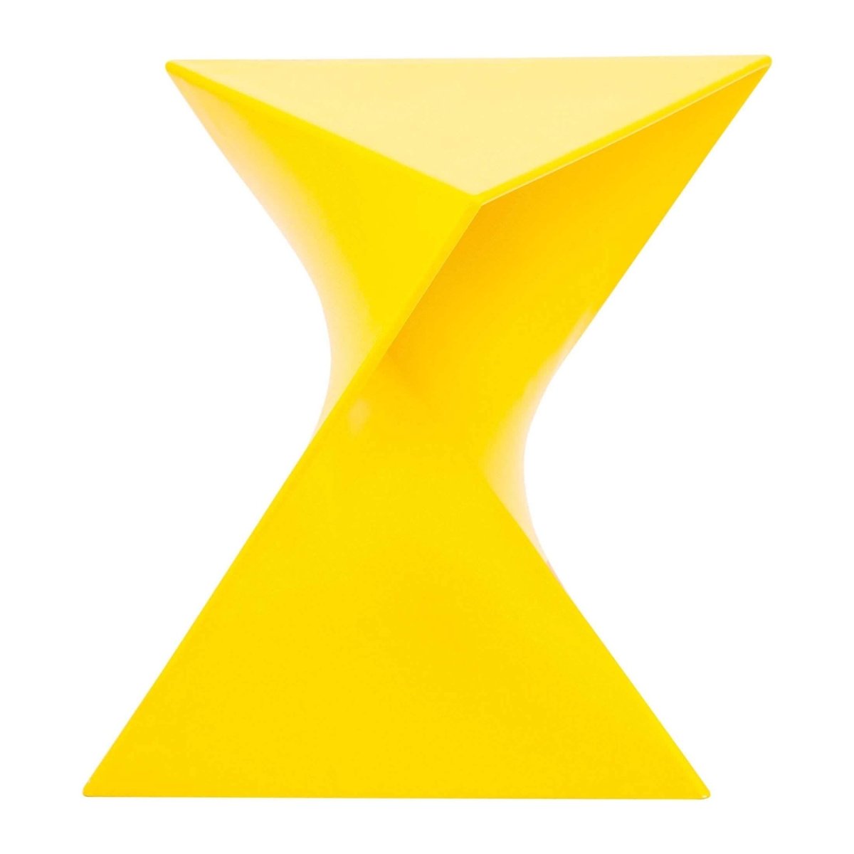 Randolph Triangular Accent Side Table in ABS/PC Plastic