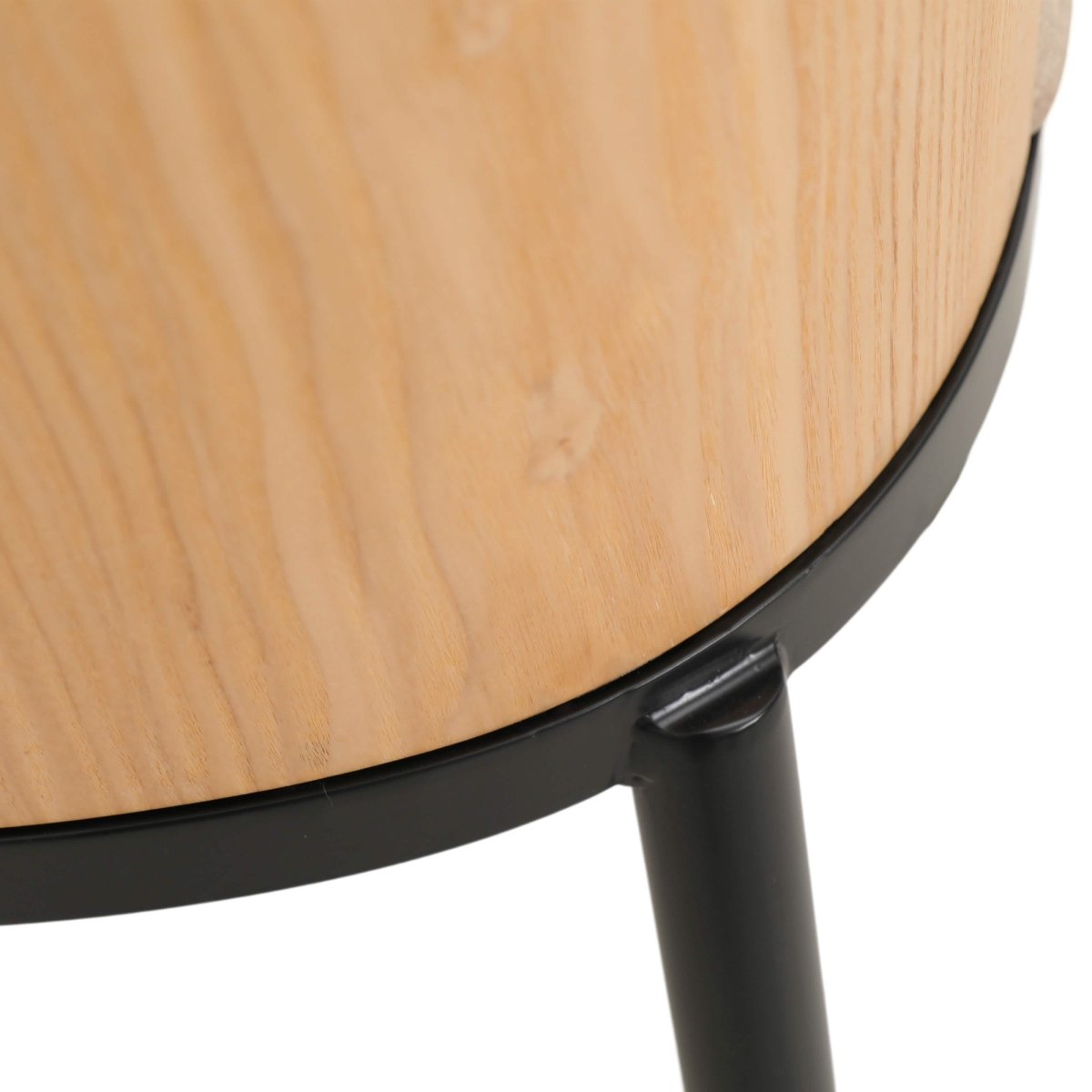 Ravenna 6 - Piece Dining Set with 63" Rectangular Dining Table in Rustic Grey and 5 Leather Dining Chairs