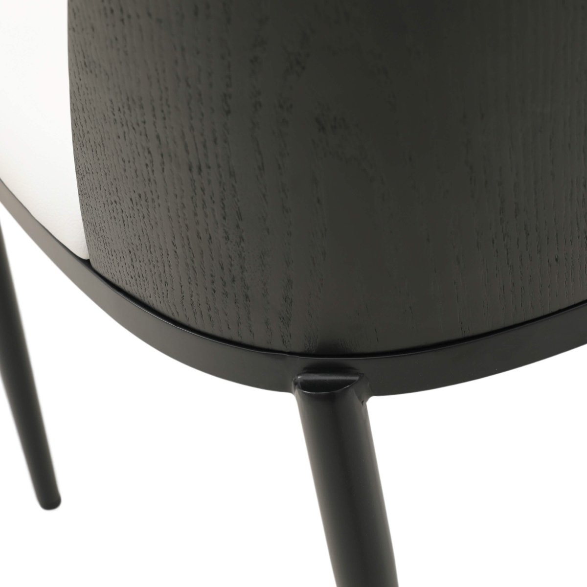 Ravenna 6 - Piece Dining Set with 63" Rectangular Dining Table in Rustic Grey and 5 Leather Dining Chairs