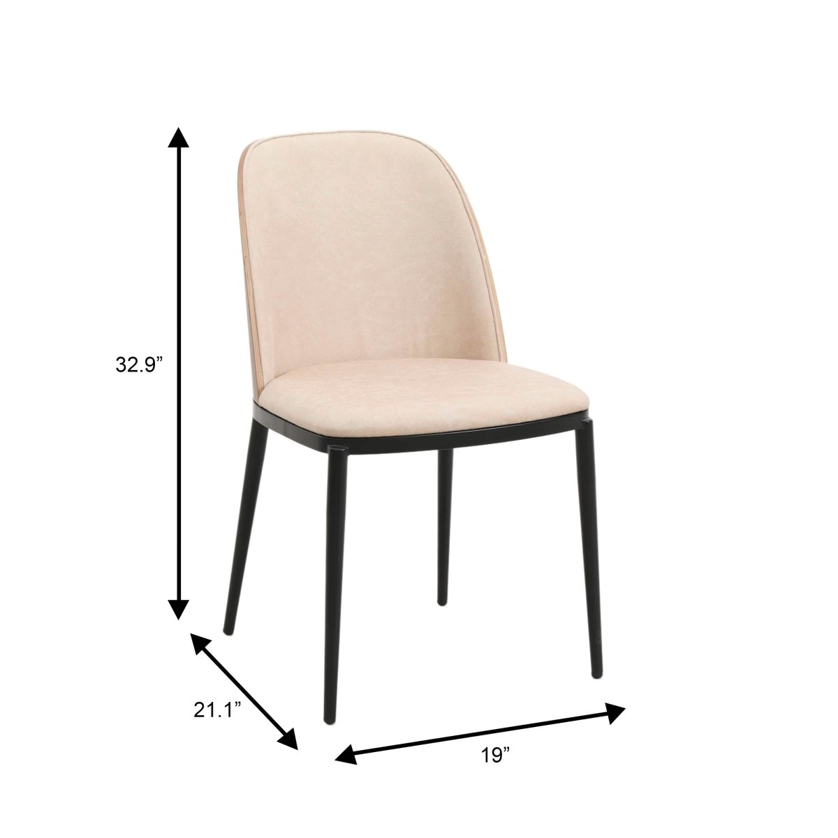 Ravenna 6 - Piece Dining Set with 63" Rectangular Dining Table in Rustic Grey and 5 Leather Dining Chairs