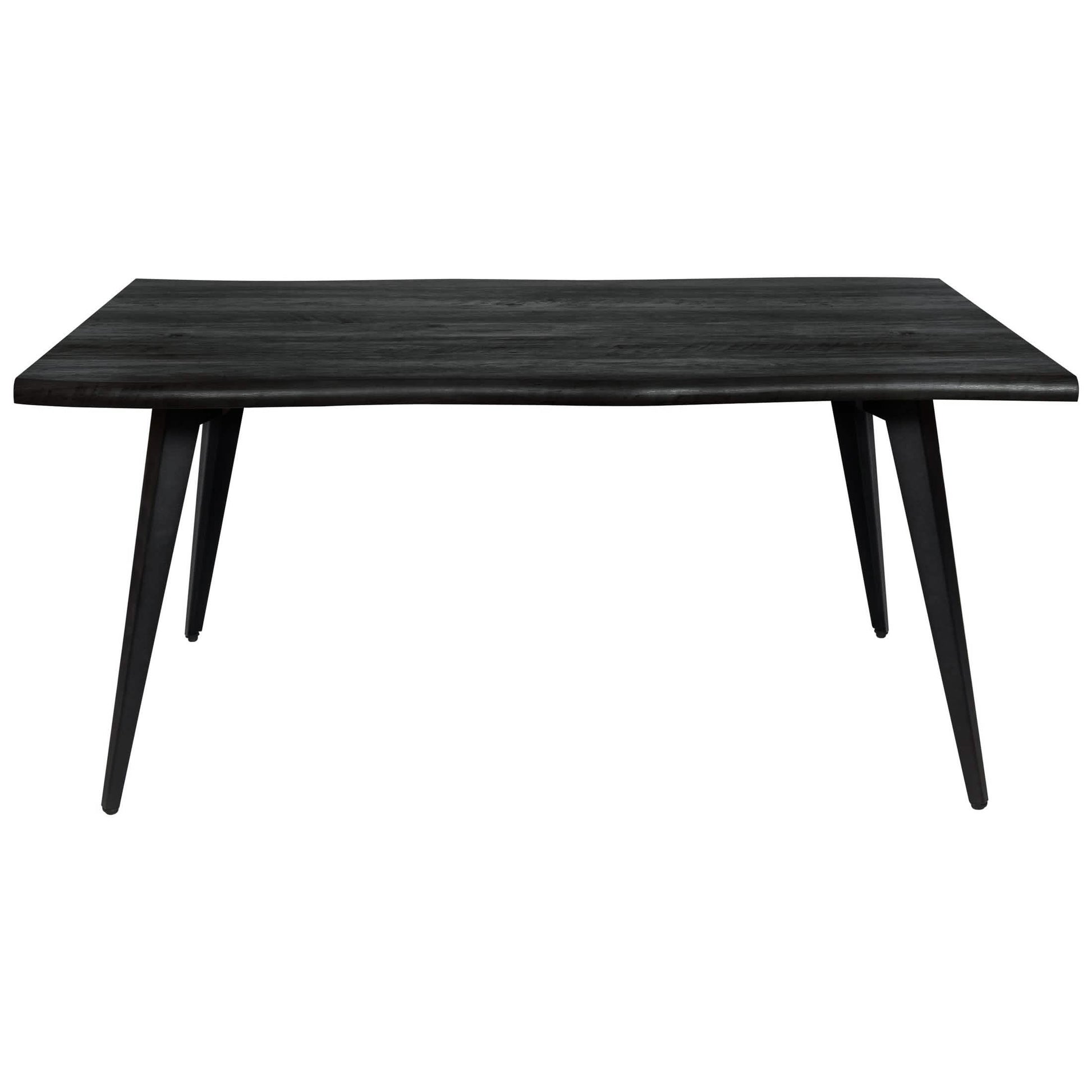 Ravenna 7-Piece Dining Set with 63” Rectangular Table and 6-Piece Velvet Arm Chairs Dining Set Leisuremod