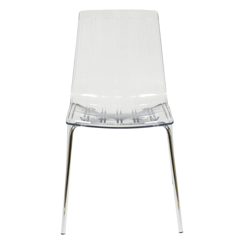 Ralph Dining Chair in Clear Set of 4