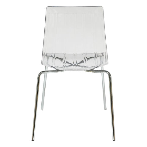 Ralph Dining Chair in Clear Set of 4