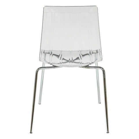 Ralph Dining Chair in Clear Set of 4