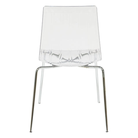Ralph Dining Chair in Clear Set of 4