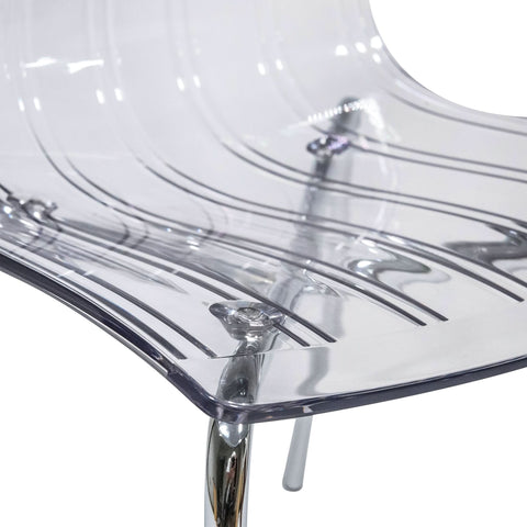 Ralph Dining Chair in Clear Set of 4