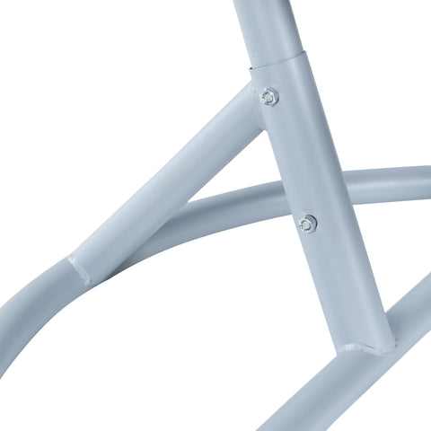 Recluse Two-Person Seater Hanging Egg Swing Chair with Teardrop Design