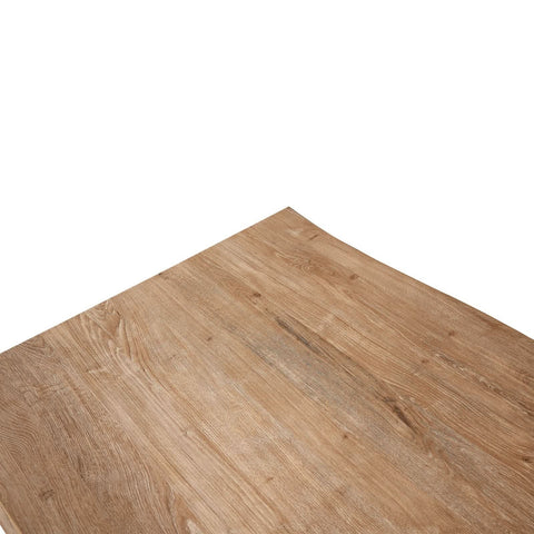 Ravenna 63" Rectangular Dining Table With MDF Tabletop and Metal Legs