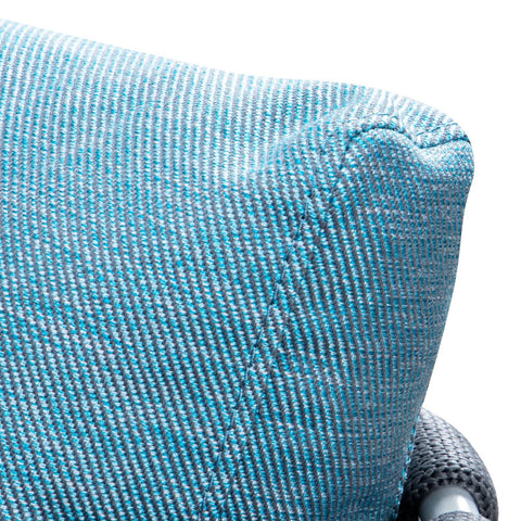 Spencer Modern Outdoor Rope Club Chair With Cushions