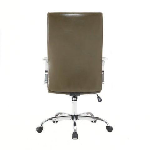 Sonora Modern High-Back Leather Office Chair