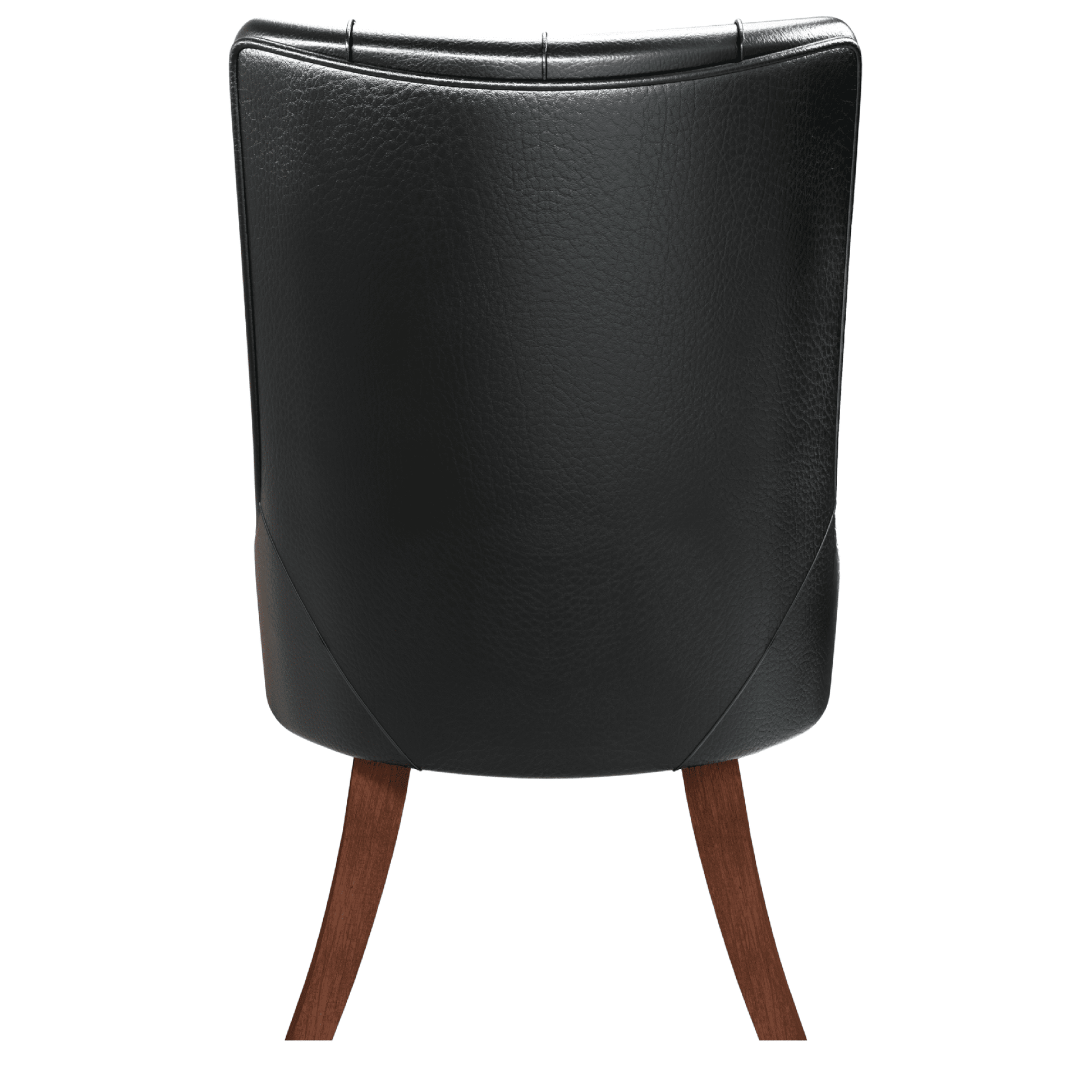 Spruce Dining Chair in Leather/Velvet with Diamond - Tufted Design and Rubberwood Legs
