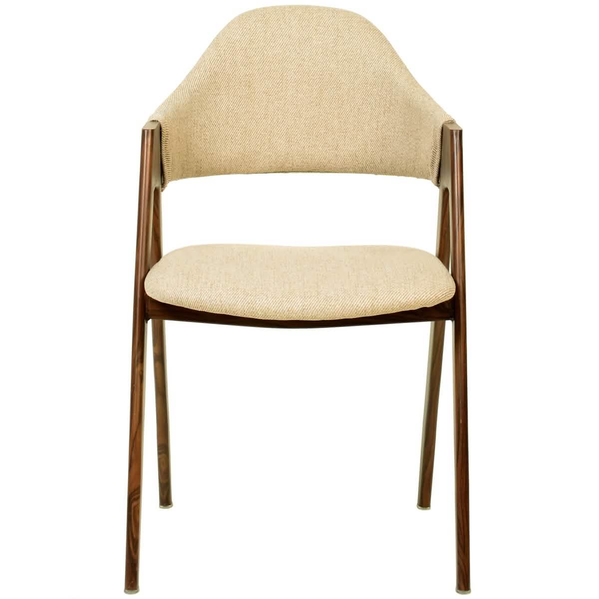 Sylva 7 - Piece Dining Set with Rectangular Sintered Stone Dining Table and 6 Upholstered Dining Chairs