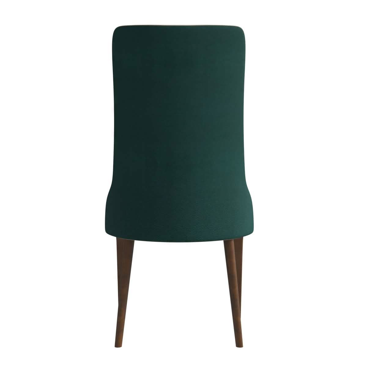 Sylvia 7 - Piece Dining Set with Rectangular Sintered Stone Top Table and 6 Upholstered Dining Chairs with Ash Wood Base