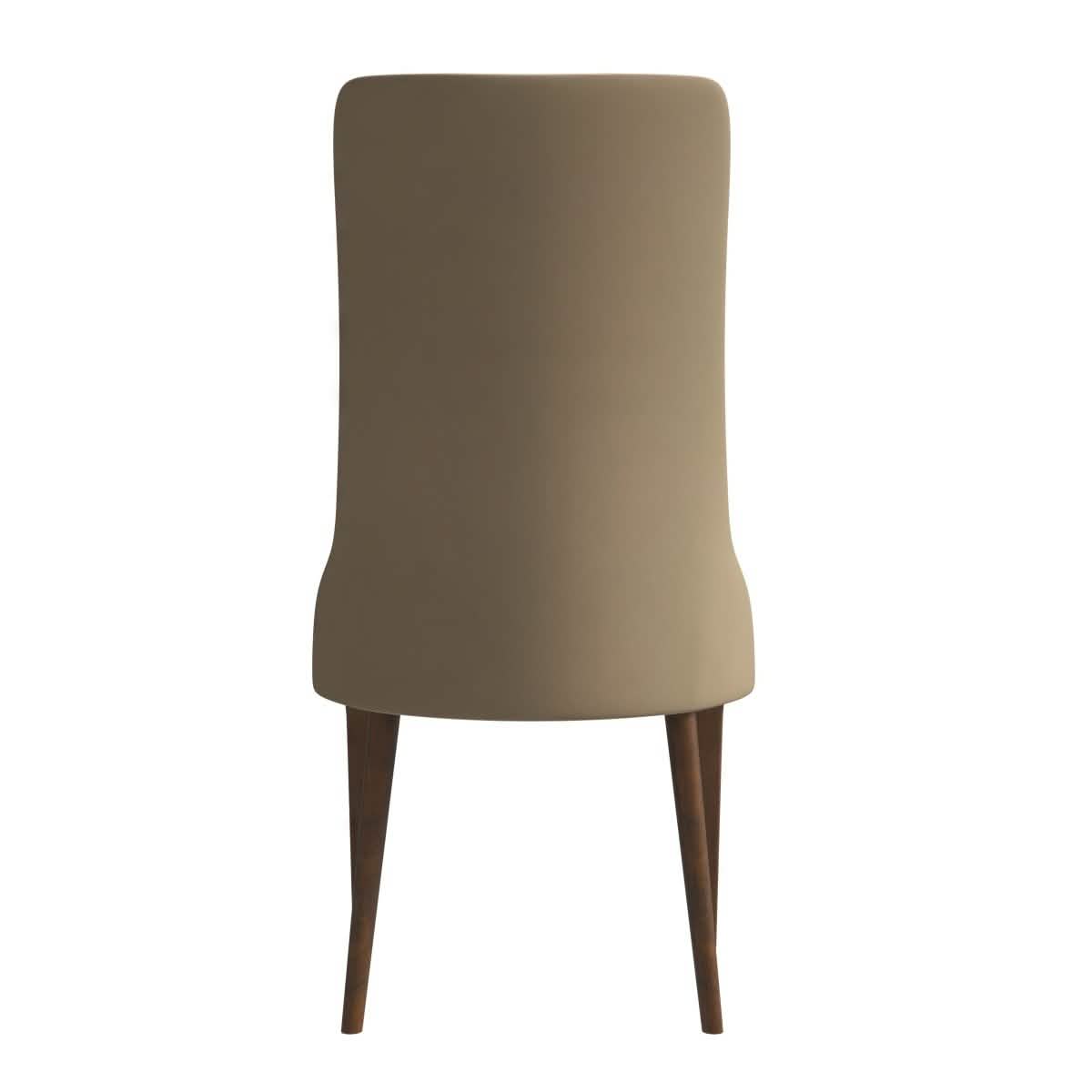 Sylvia 7 - Piece Dining Set with Rectangular Sintered Stone Top Table and 6 Upholstered Dining Chairs with Ash Wood Base