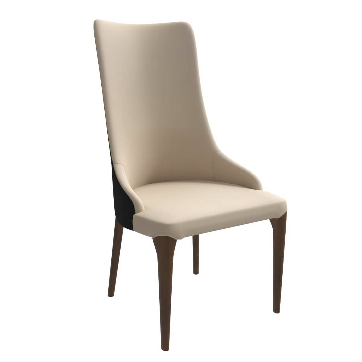 Sylvia 7 - Piece Dining Set with Rectangular Sintered Stone Top Table and 6 Upholstered Dining Chairs with Ash Wood Base