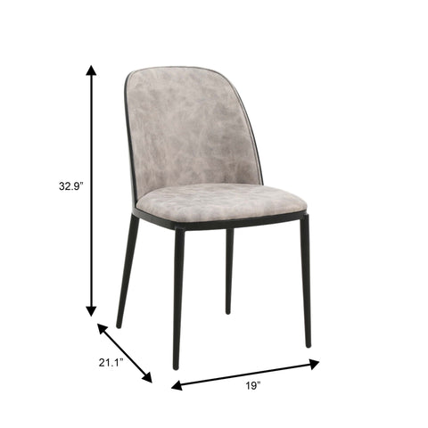 Ravenna 6-Piece Dining Set with 63" Rectangular Dining Table in Rustic Grey and 5 Leather Dining ChairsTransform your dining space with the Ravenna 6-Piece Dining Set. This gorgeous set features a 63" rectangular dining table in rustic grey and 5 stylish