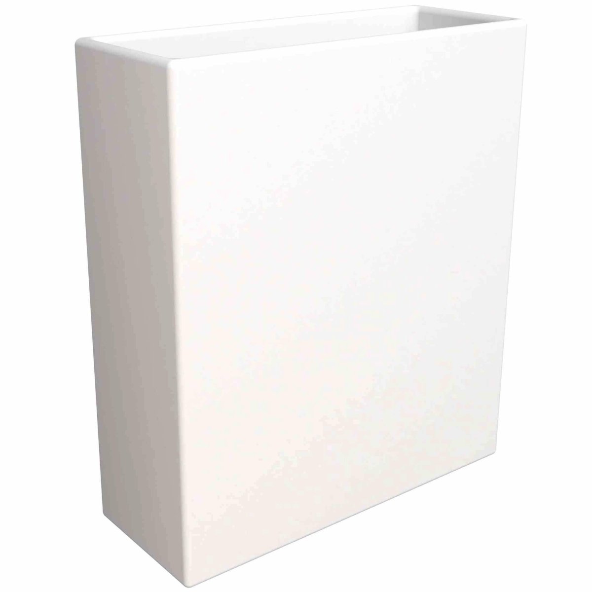Thistle Fiberstone and MGO Clay Modern Rectangular Planter for Indoor and Outdoor