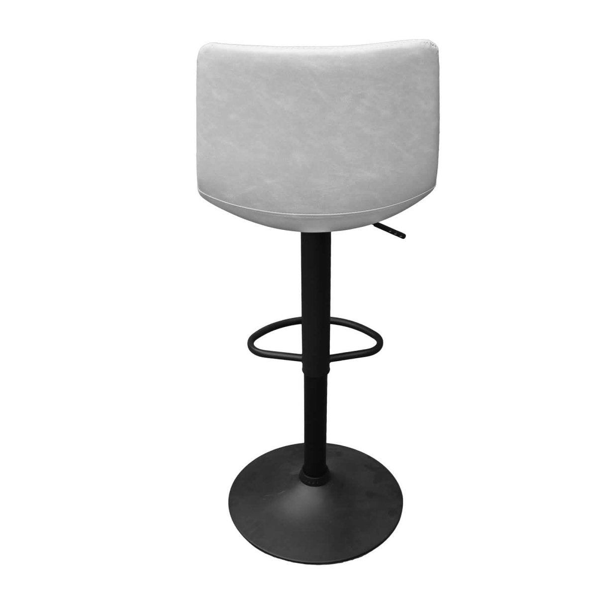 Tilbury Modern Adjustable Bar Stool with Footrest and 360 - Degree Swivel