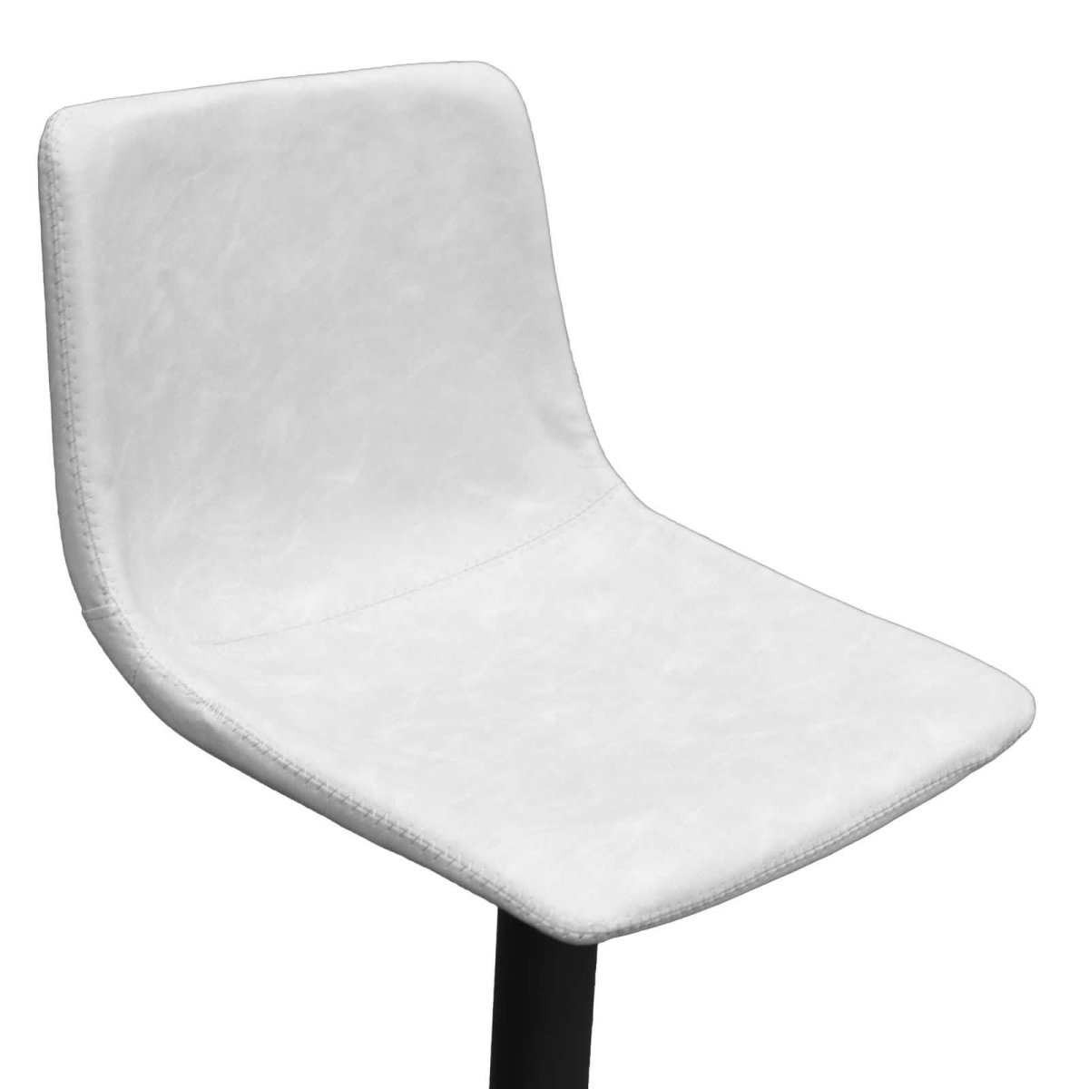 Tilbury Modern Adjustable Bar Stool with Footrest and 360 - Degree Swivel