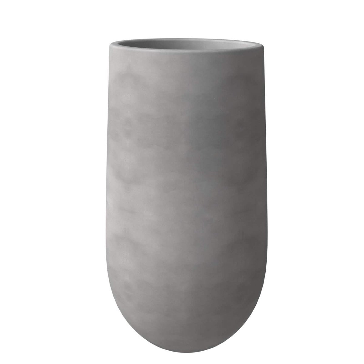 Topiary 3 - Piece Modern Fiberstone: Cylinder Planter Pot Set for Indoor and Oudoor