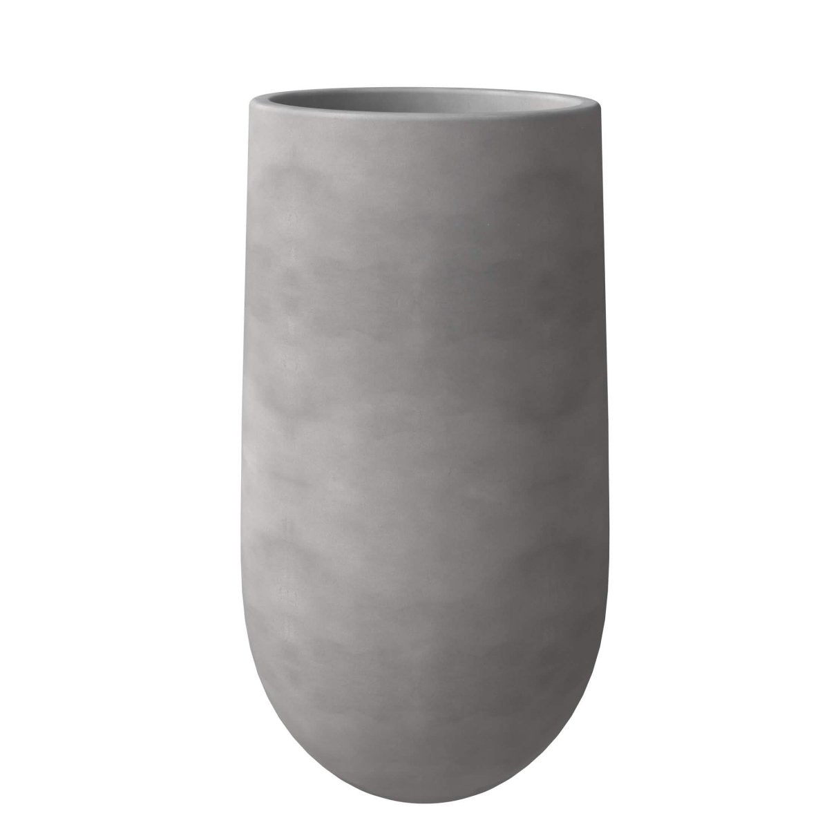 Topiary 3 - Piece Modern Fiberstone: Cylinder Planter Pot Set for Indoor and Oudoor
