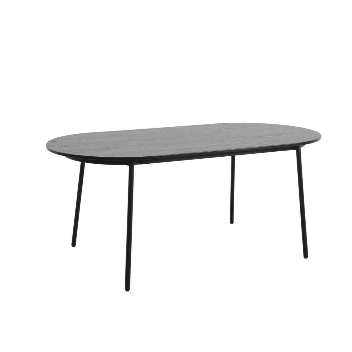 Tule 7 - Piece Dining Set: Steel Frame, 6 Upholstered Chairs, 71'' Oval MDF Tabletop