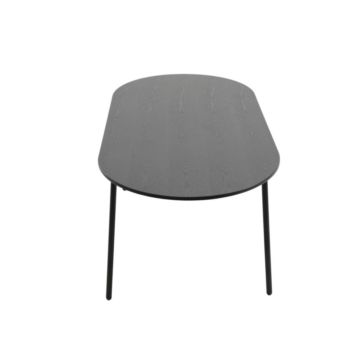 Tule 7 - Piece Dining Set: Steel Frame, 6 Upholstered Chairs, 71'' Oval MDF Tabletop