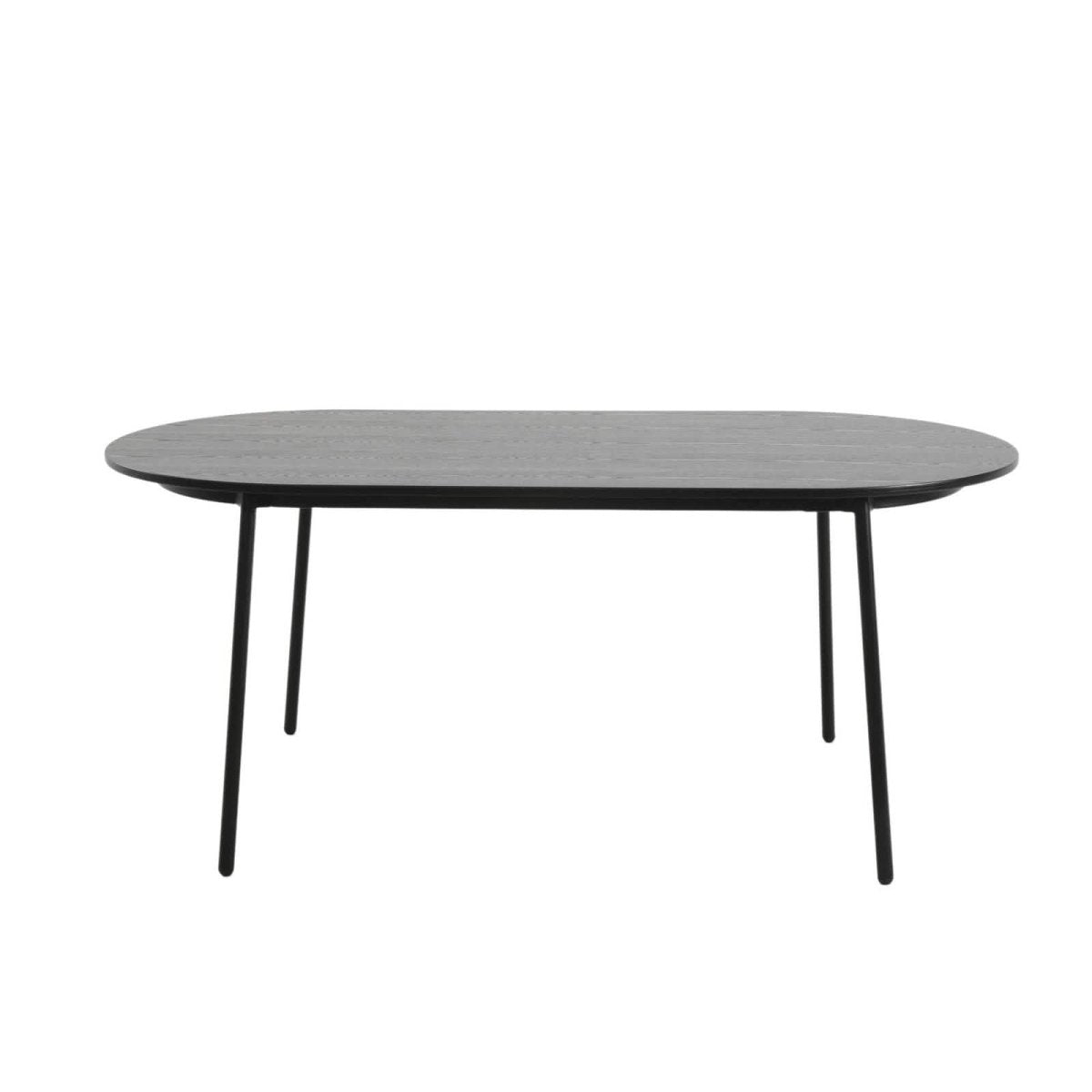 Tule 7 - Piece Dining Set: Steel Frame, 6 Upholstered Chairs, 71'' Oval MDF Tabletop